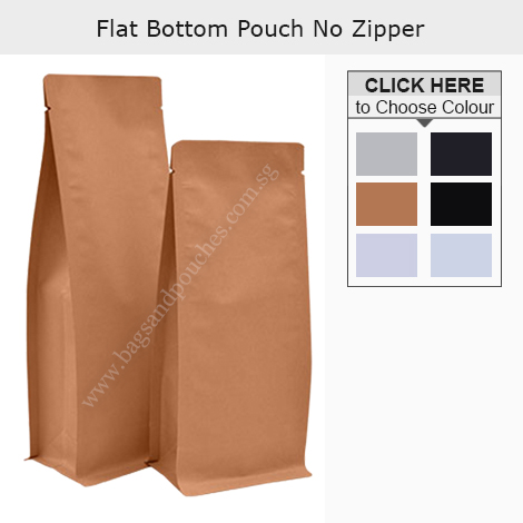 Flat Bottom Pouch No Zipper Flat Bottom Pouch No Zipper