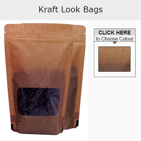 Kraft paper look SUP Pouch With Zipper Kraft paper look SUP Pouch With Zipper