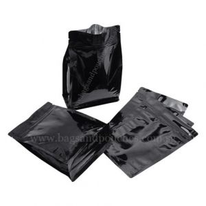 Flat Bottom Pouches With Normal Zipper