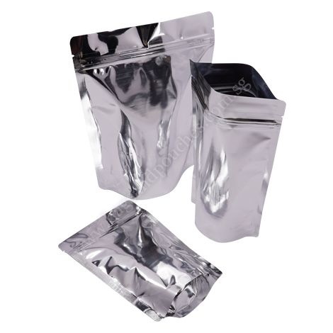 Silver plastic pouch clearance