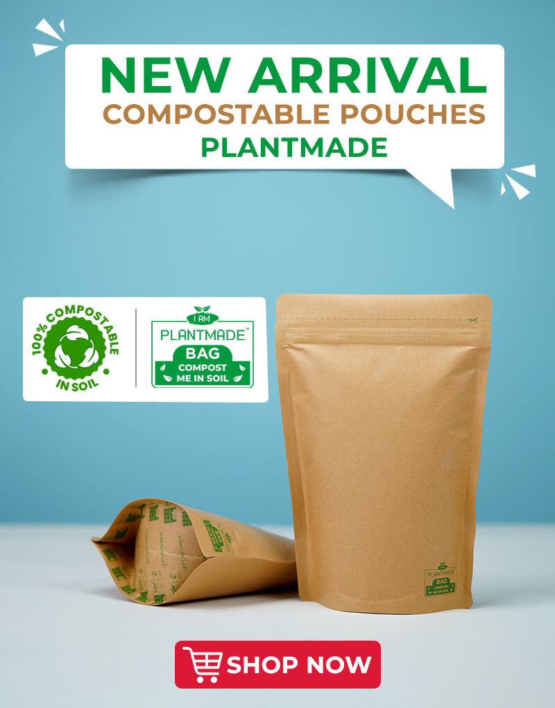 Compostable Pouches (Plant-made)