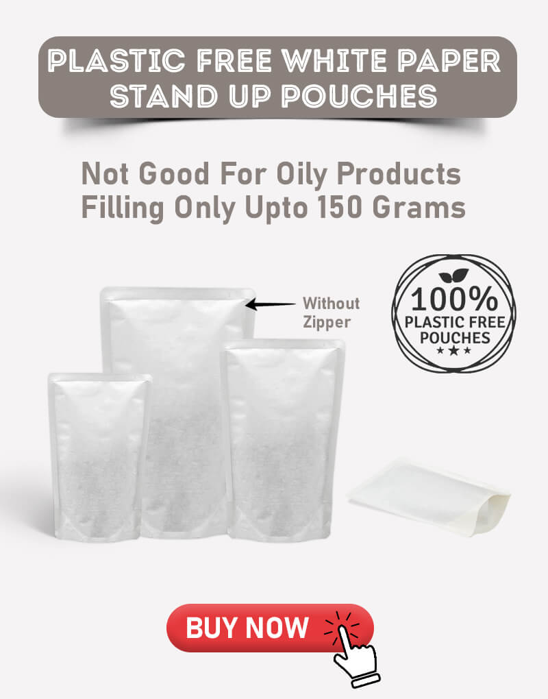 Plastic Free Stand Up Pouches
